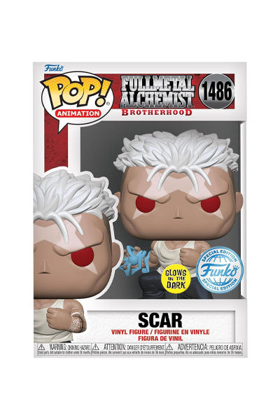 FUNKO POP! FULLMETAL ALCHEMIST: SCAR (1486) EXM GW
