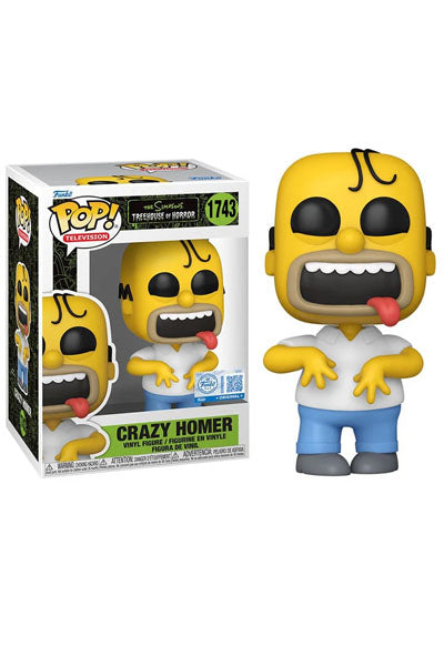 FUNKO POP! THE SIMPSONS TOH: CRAZY HOMER (1743) EXM