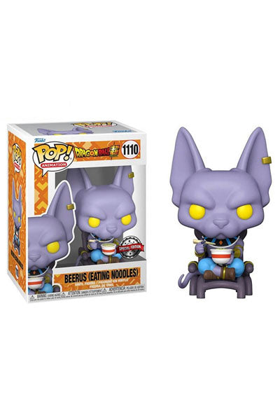 FUNKO POP! DRAGON BALL SUPER: BEERUS EATING NOODLE (188) EXM