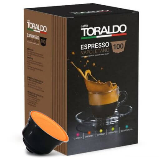 Capsule Dolce Gusto Compatibili Caffè Toraldo Cremosa. Cialde, Capsule Originali e Compatibili Caffè