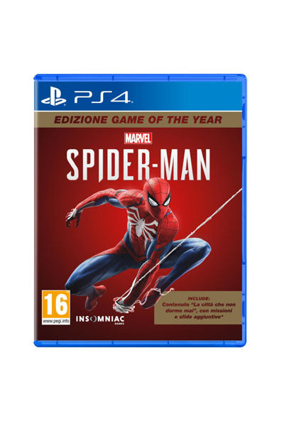 MARVEL SPIDER MAN EDIZIONE GAME OF THE YEAR PS4