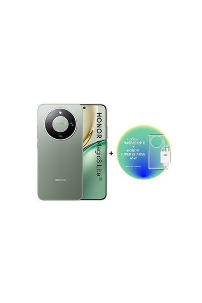 BUNDLE HONOR MAGIC 8 LITE GREEN 512GB + CHARGER AND CASE