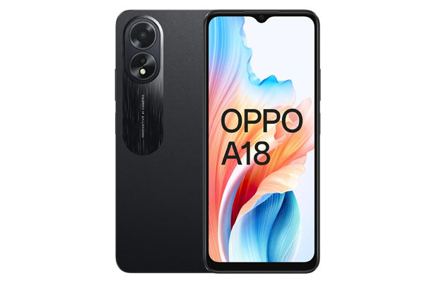 OPPO A18 GLOWING BLACK 128GB+ 4GB