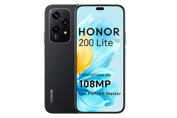 HONOR 200 LITE MIDNIGHT BLACK 256GB+8GB