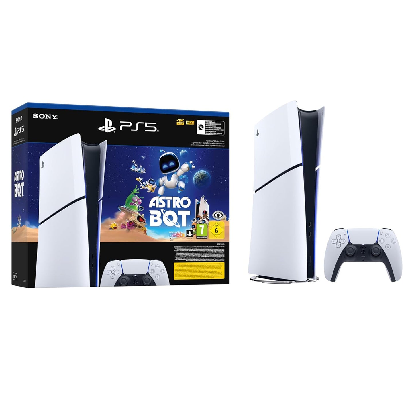 Playstation Bundle console PS5 Standard Digitall + ASTRO BOT