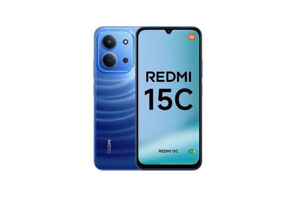 XIAOMI REDMI 15C 128GB+ 4GB
MOONLIGHT BLUE