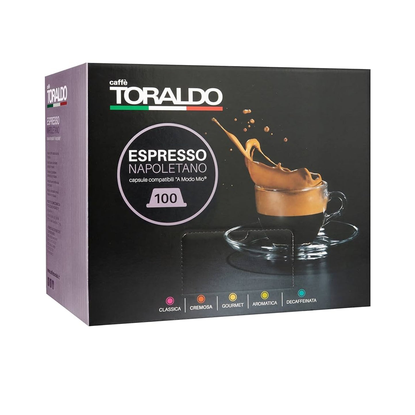 CAFFE' CAPSULE 100pz LAVAZZA A MODO MIO TORALDO