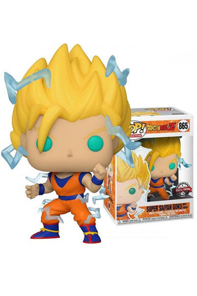 FUNKO POP! DRAGON BALL Z: SS GOKU W/ENERGY (865) EXM