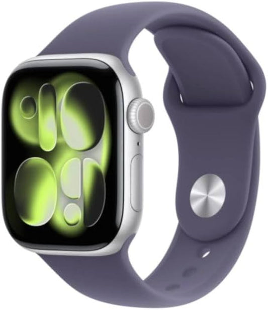 APPLE WATCH SERIE 11 42MM SILVER PUR FOG M/L GPS