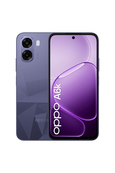 OPPO A6K CRYSTAL BLACK 256GB+4GB