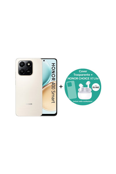 HONOR 400 SMART GOLDEN 256GB+16GB + COVER+ HONOR CHOICE X7 LITE