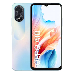 OPPO A18 GLOWING BLUE  128GB+ 4GB