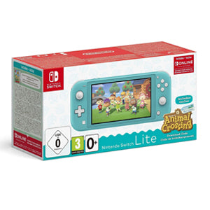 Nintendo Switch Lite Celeste Bundle Animal Crossing