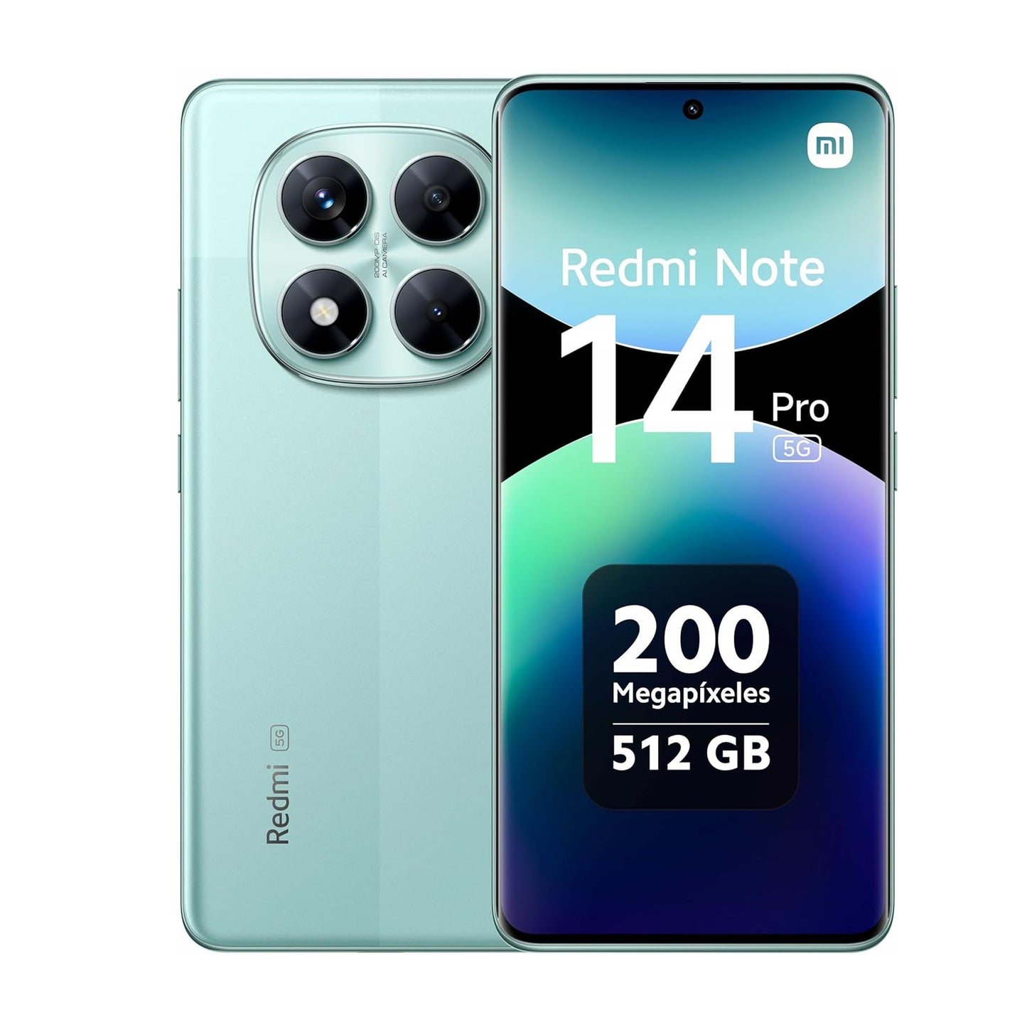 XIAOMI REDMI NOTE 14 PRO 5G CORAL GREEN  512GB + 12GB