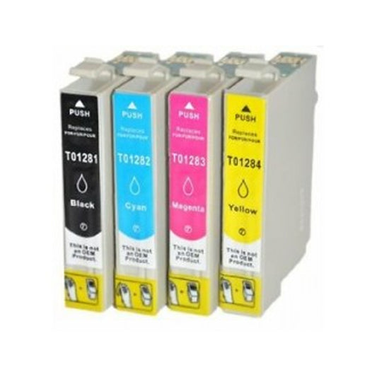 CARTUCCE COMPATIBILI EPSON T01281-T01282-T02183-T01284